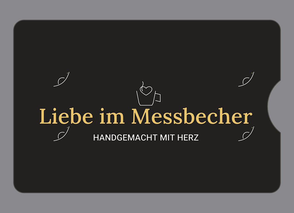 Display-Abdeckung passend für Thermomix TM6 – Liebe im Messbecher | mehrfarbig, Wunschfarbe möglich