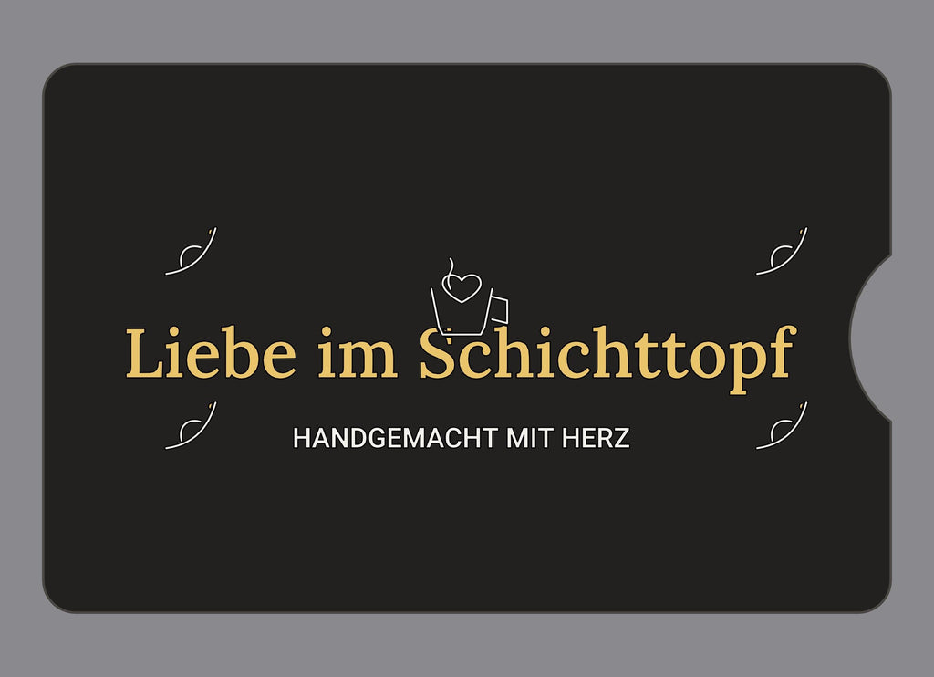 Display-Abdeckung passend für Thermomix TM6 – Liebe im Schichttopf | mehrfarbig, Wunschfarbe möglich