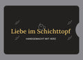 Display-Abdeckung passend für Thermomix TM6 – Liebe im Schichttopf | mehrfarbig, Wunschfarbe möglich