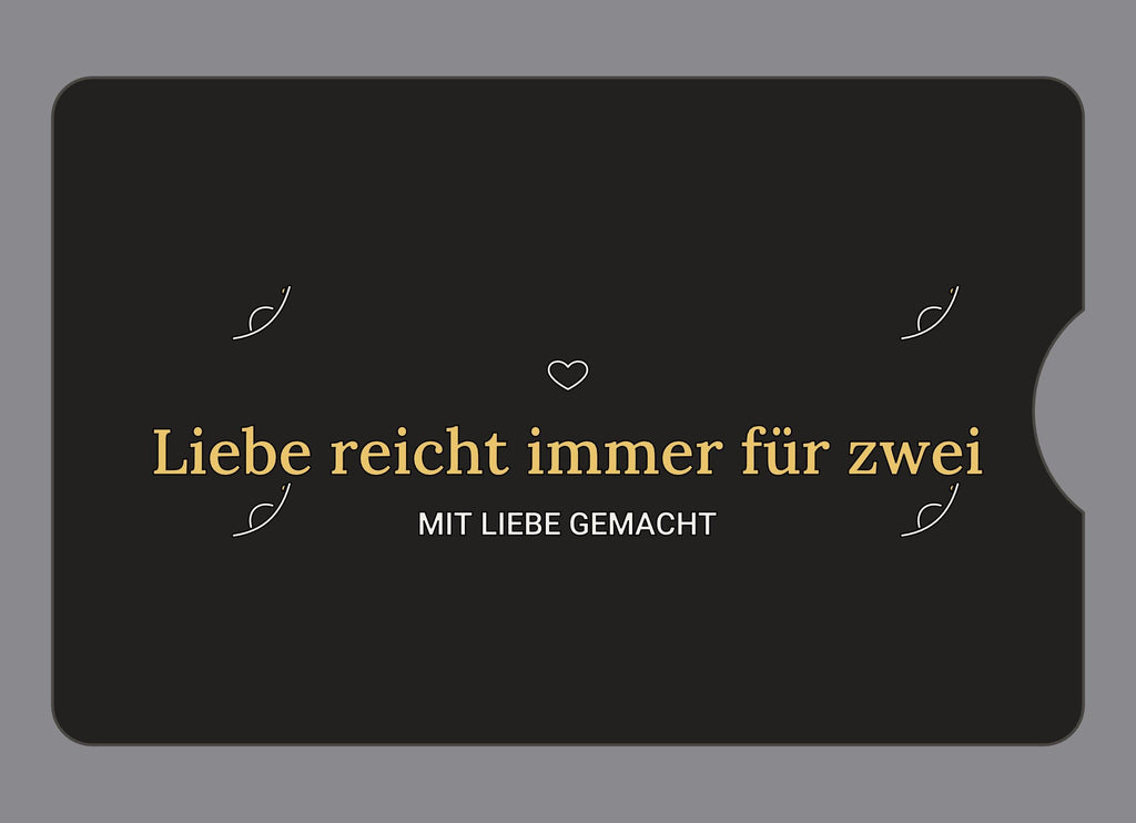 Display-Abdeckung passend für Thermomix TM6 – Liebe reicht immer für zwei | mehrfarbig, Wunschfarbe möglich