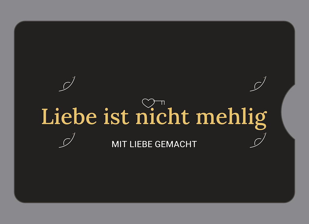 Display-Abdeckung passend für Thermomix TM6 – Liebe ist nicht mehlig | mehrfarbig, Wunschfarbe möglich