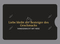Display-Abdeckung passend für Thermomix TM6 – Liebe bleibt der Besteiger des Geschmacks | mehrfarbig, Wunschfarbe möglich