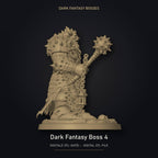 Dark Fantasy Boss 04 STL Datei | Private Lizenz für 3D Druck