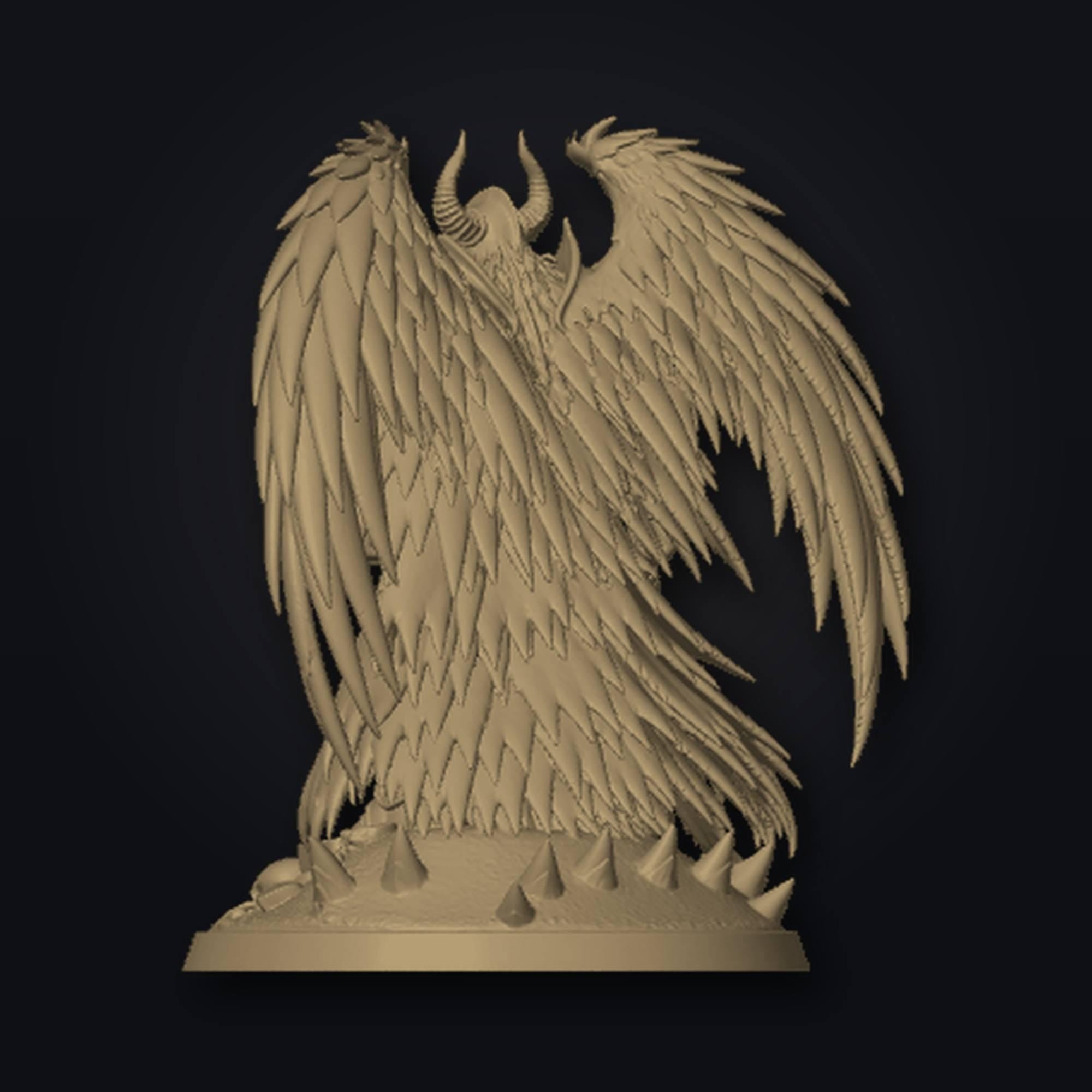 Dark Fantasy Boss 07 STL Datei | Gewerbelizenz für 3D Druck