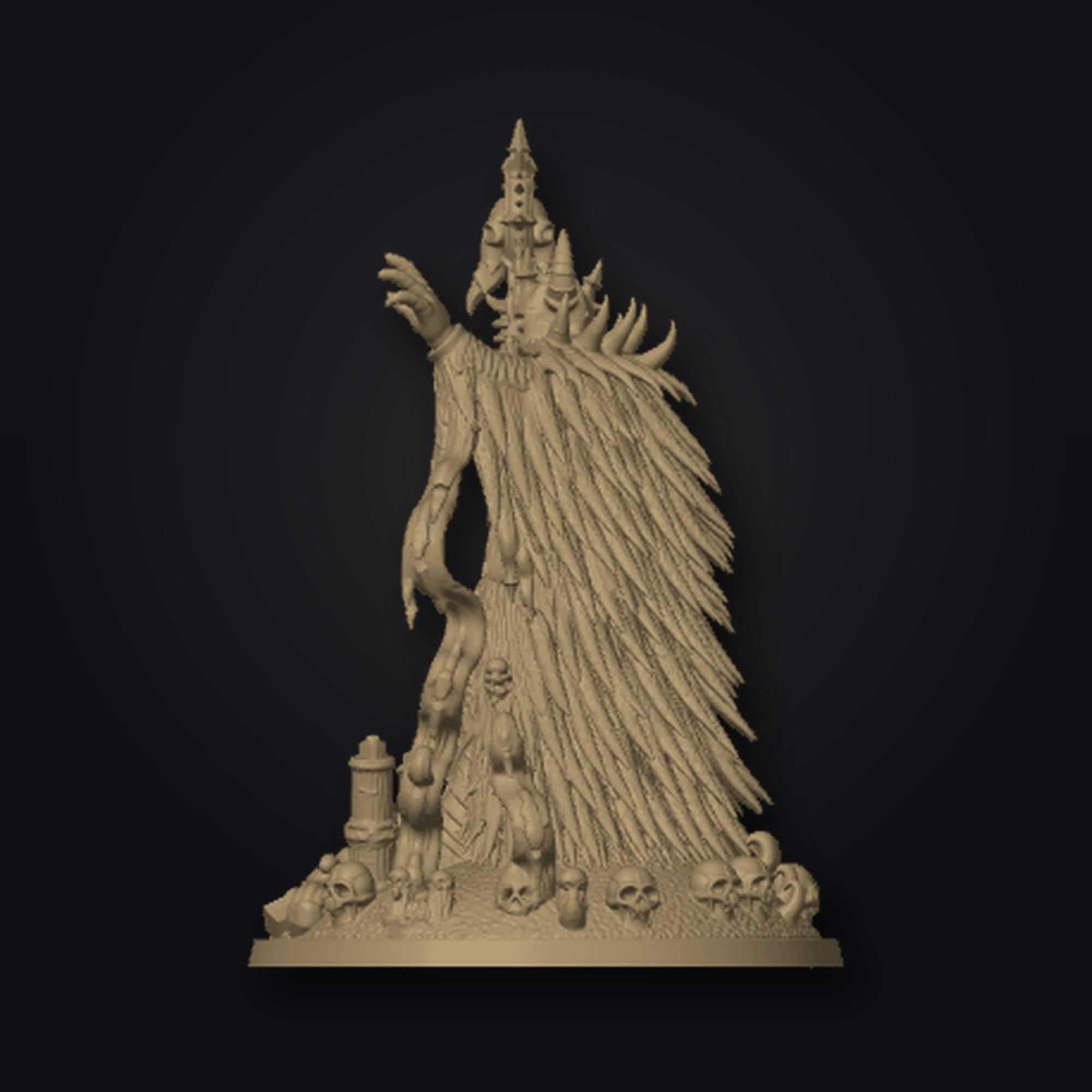 Dark Fantasy Boss 2000 - Variante 1 STL Datei | Gewerbelizenz für 3D Druck
