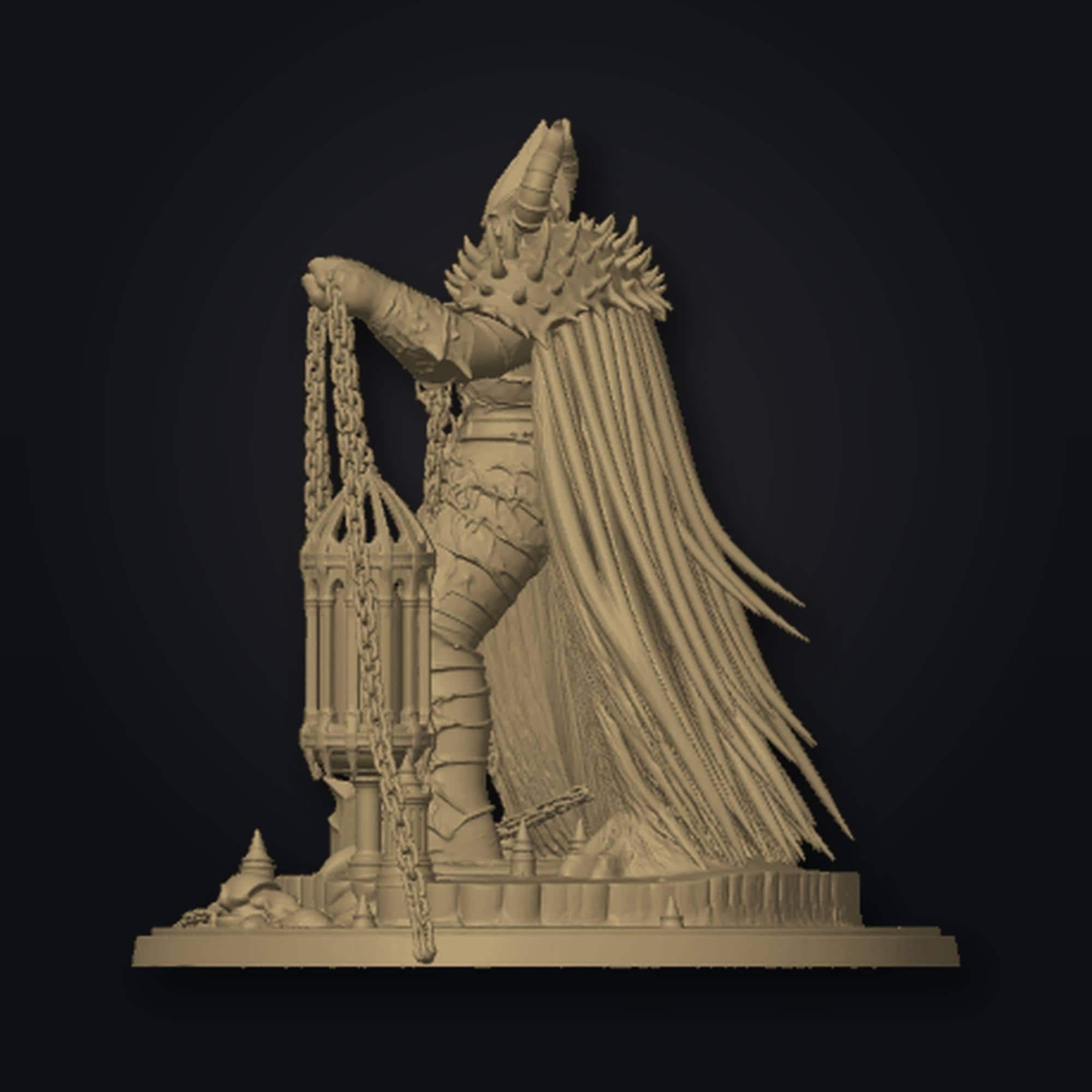 Dark Fantasy Boss 3000 - Variante 3 STL Datei | Gewerbelizenz für 3D Druck