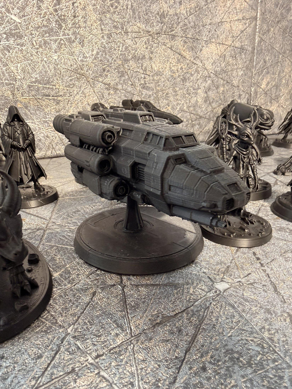 Galactic Frontier Sci-Fi Miniaturen 3D-Druck STL