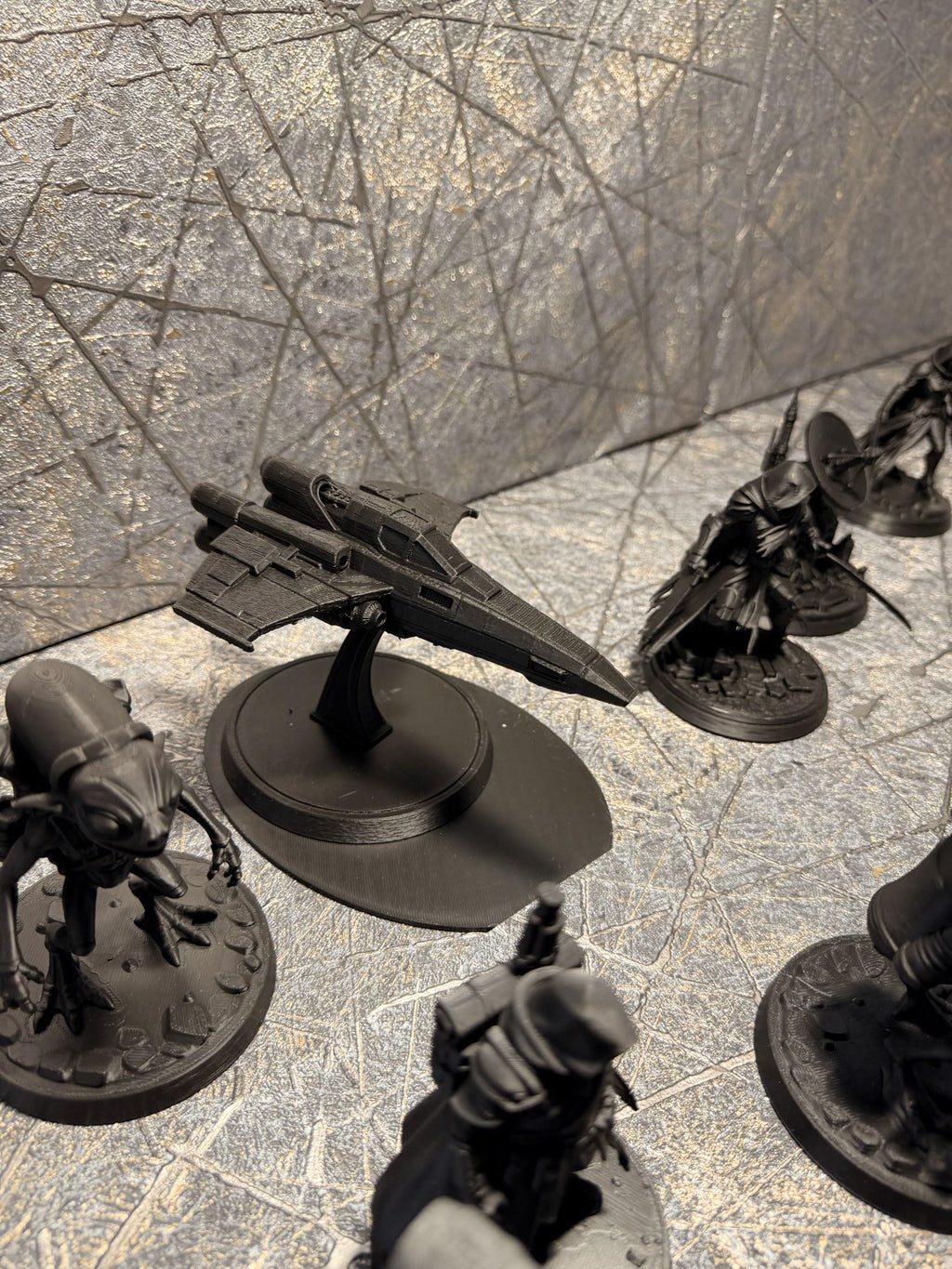 Galactic Frontier Sci-Fi Miniaturen 3D-Druck STL