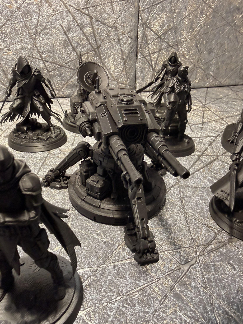 Galactic Frontier Sci-Fi Miniaturen 3D-Druck STL