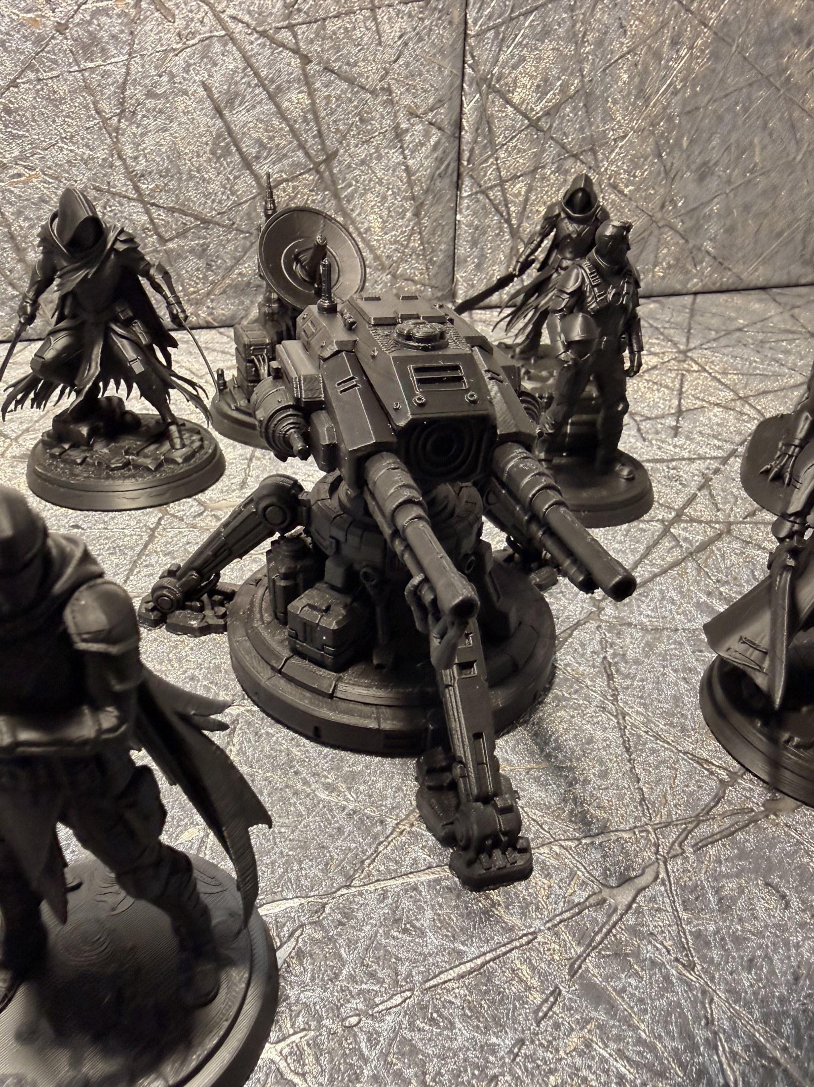 Galactic Frontier Sci-Fi Miniaturen 3D-Druck STL