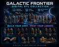 Galactic Frontier - Digital STL Collection fuer 3D-Druck