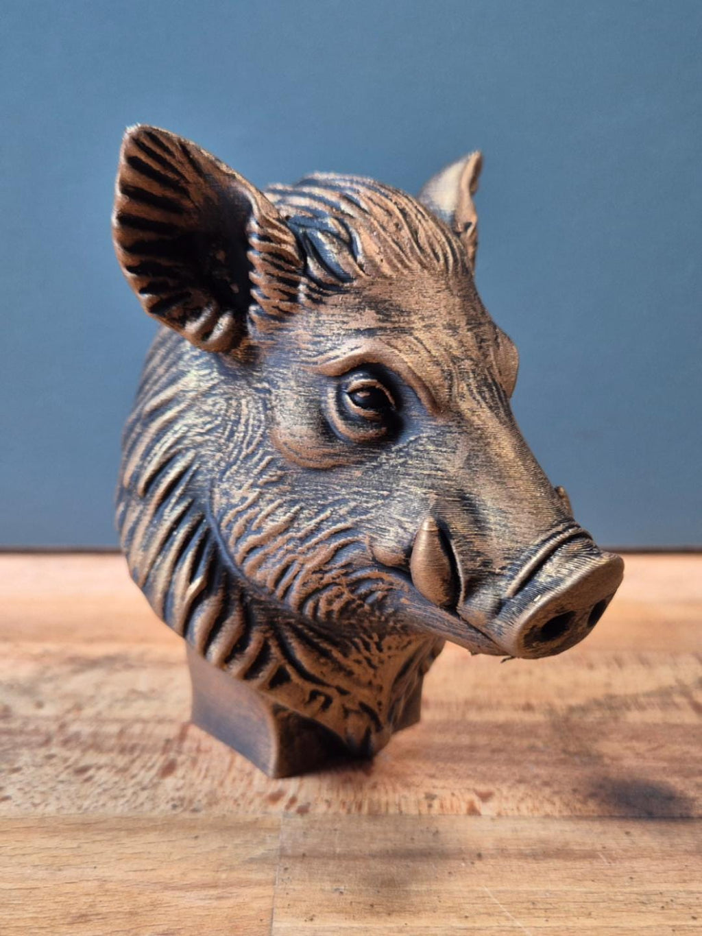 Wildschwein – detailreiche Tierbüste mit Hauern | 19 Farben & 3 Größen | Made in Germany