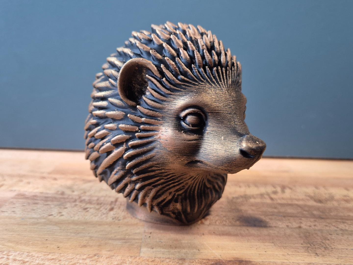 Igel – detailreiche Tierbüste mit plastischen Stacheln | 19 Farben & 3 Größen | Made in Germany