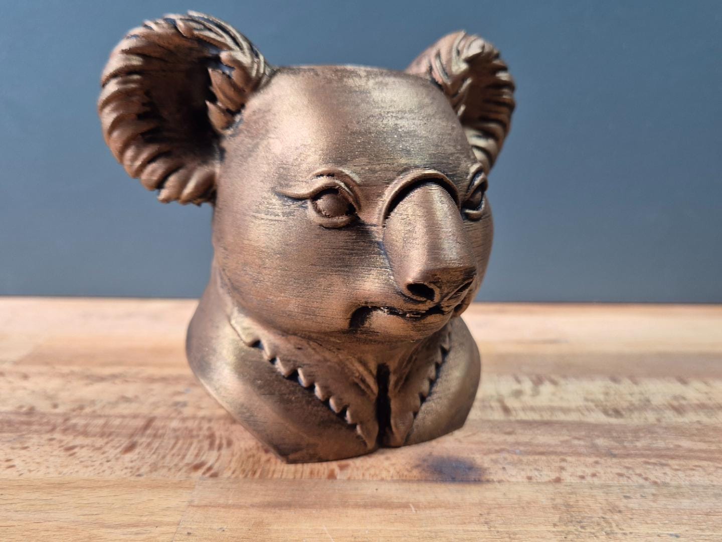 Koala – detailreiche Tierbüste mit großen runden Ohren und markanter Nase | 19 Farben & 3 Größen | Made in Germany