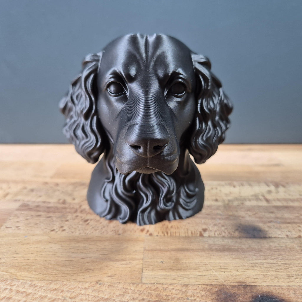 Boykin Spaniel – detailreiche Hundebüste mit langen Wellenohren | 19 Farben & 3 Größen | Made in Germany