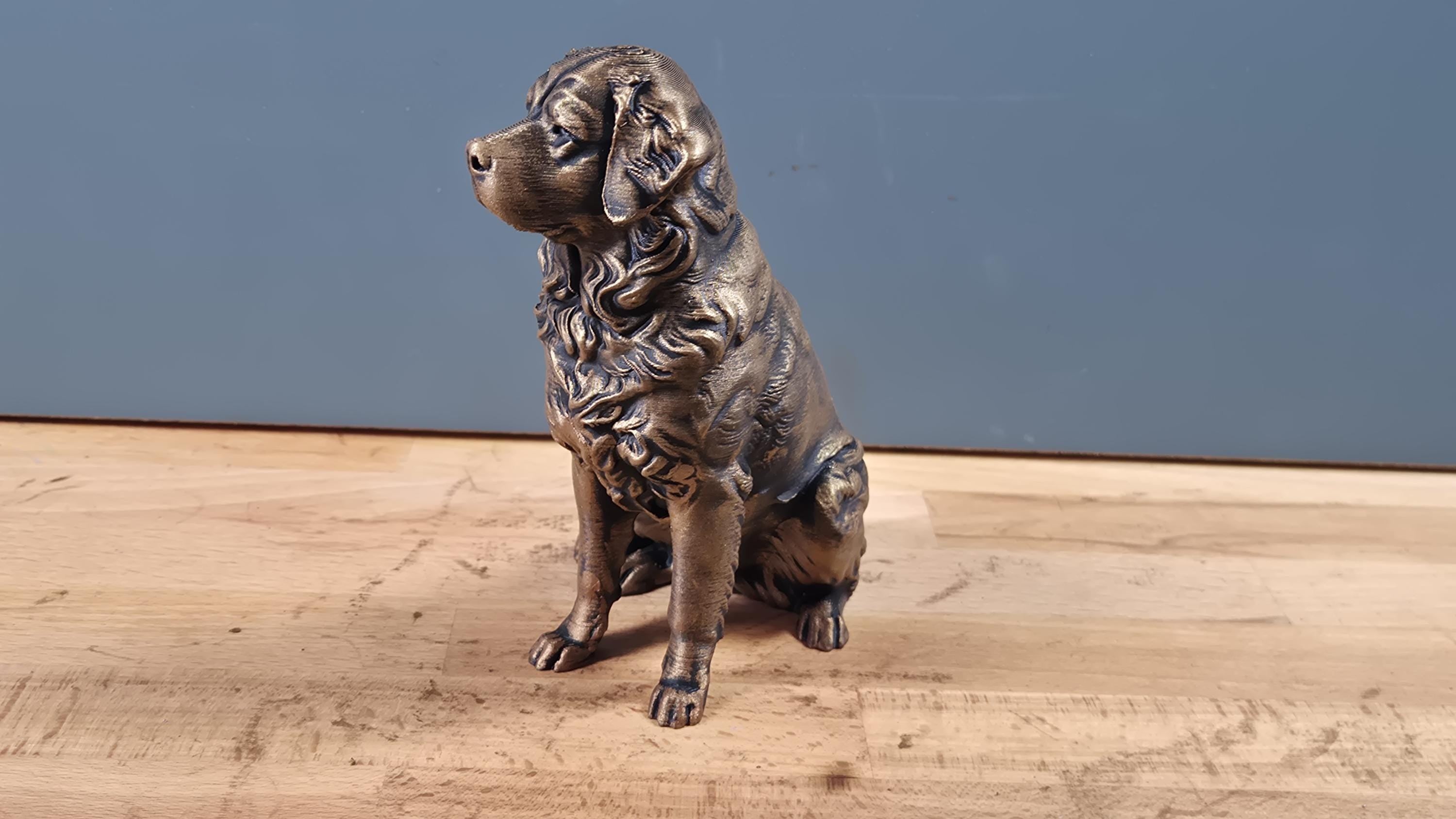 Berner Sennenhund – detailreiche sitzende Hundefigur | 19 Farben & 3 Größen | Made in Germany