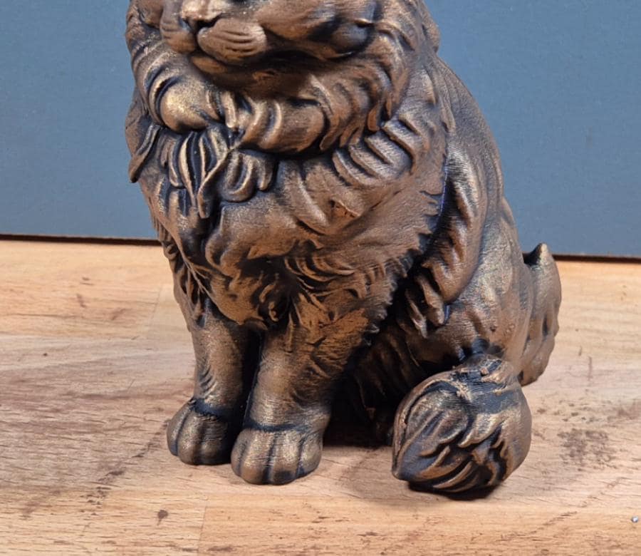 Ragdoll-Katze – detailreiche sitzende Katzenfigur | 19 Farben & 3 Größen | Made in Germany