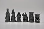 Traum-gegen-Albtraum-Schachfigurenset – komplettes 32-teiliges, 3D-gedrucktes PLA-Schachset | Geschenk für Schachfans | Made in Germany