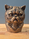 Exotic Shorthair – kompakte Katzenbüste mit flacher Schnauze | 19 Farben & 3 Größen | Made in Germany