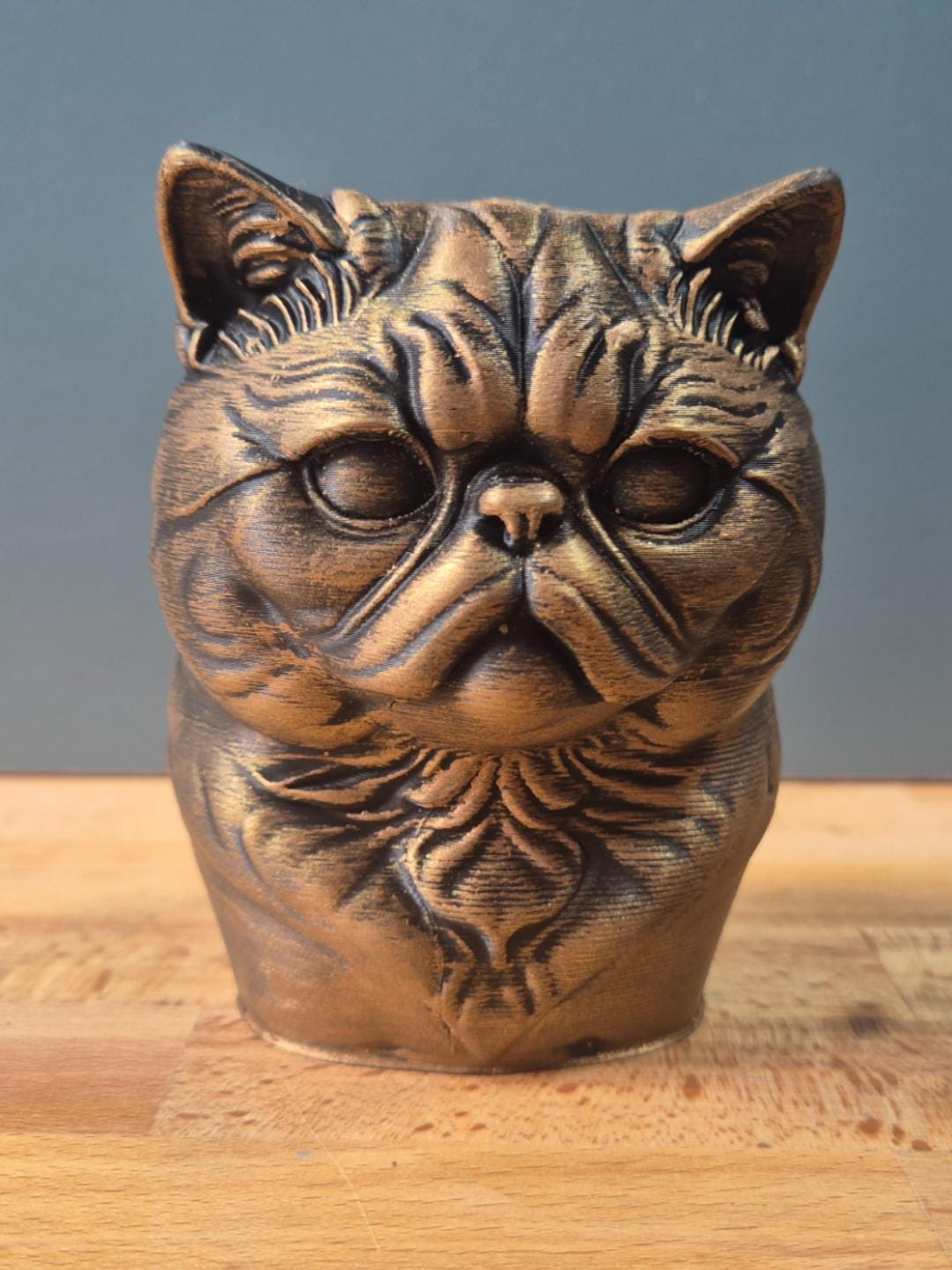 Exotic Shorthair – kompakte Katzenbüste mit flacher Schnauze | 19 Farben & 3 Größen | Made in Germany