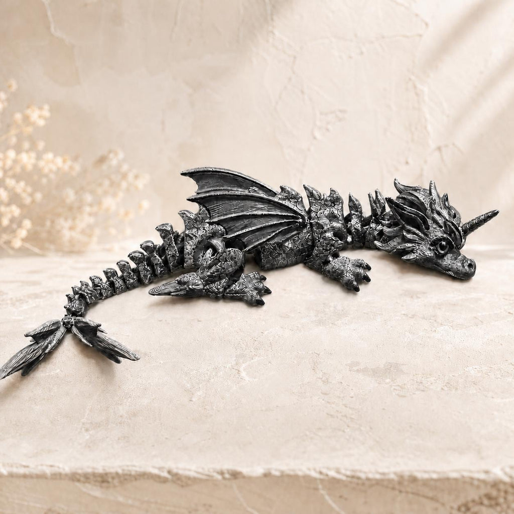 Flexi-Einhorn-Drache – bewegliche Fantasyfigur | 5 Größen & 7 Farben | Made in Germany FehnFactory