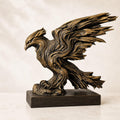 Sturmflügel-Adler – dynamische Fantasy-Adlerskulptur | Greifvogel-Deko | 5 Größen, 7 Farben | Made in Germany FehnFactory