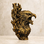 Adlergeist – Adlerskulptur im Holzschnitzstil | Adler-Deko | 5 Größen, 7 Farben | 3D-Druck Made in Germany FehnFactory