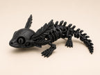 Flexi-Axolotl-Skelett – bewegliche Knochenfigur | 5 Größen, 7 Farben | Made in Germany FehnFactory