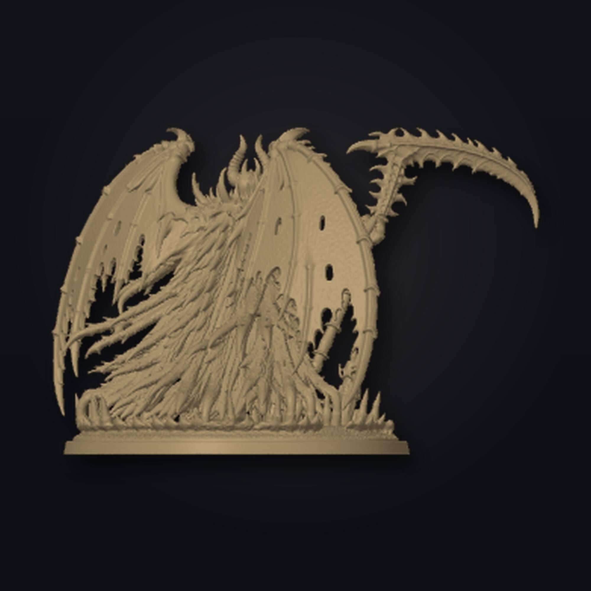 Dark Fantasy Boss 1000 - Variante 1 STL Datei | Gewerbelizenz für 3D Druck