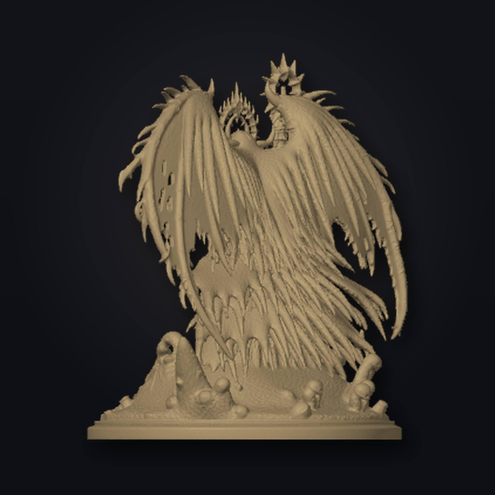 Dark Fantasy Boss 2500 - Variante 1 STL Datei | Private Lizenz für 3D Druck