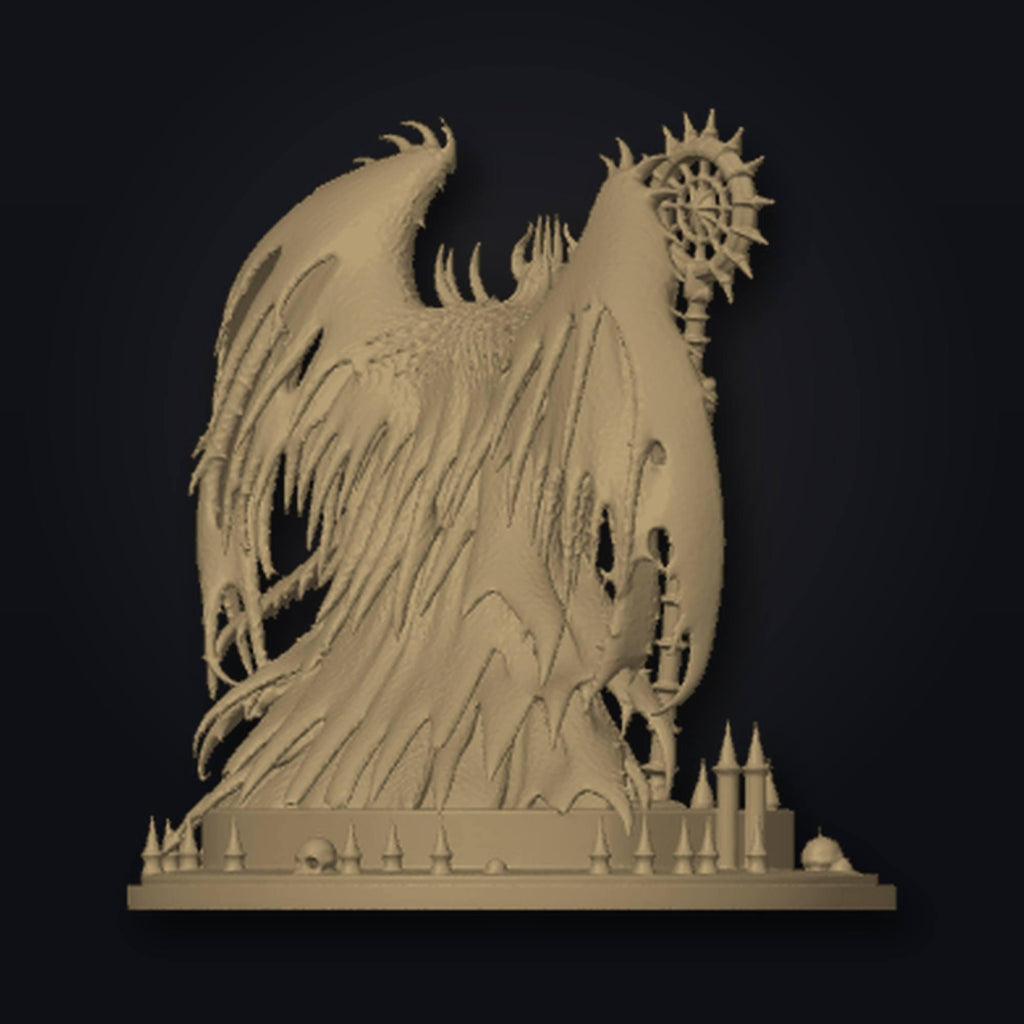 Dark Fantasy Boss 3000 - Variante 1 STL Datei | Private Lizenz für 3D Druck