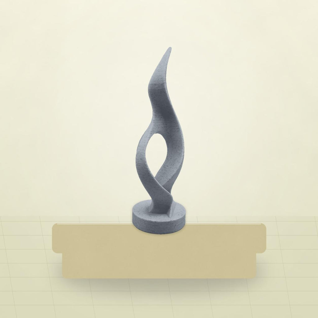 Eclipse Form – abstrakte Skulptur mit geschwungener Silhouette | Made in Germany FehnFactory