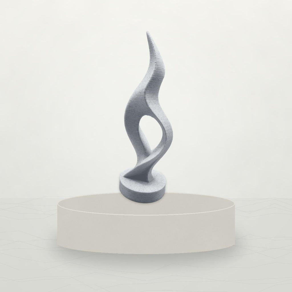 Eclipse Form – abstrakte Skulptur mit geschwungener Silhouette | Made in Germany FehnFactory