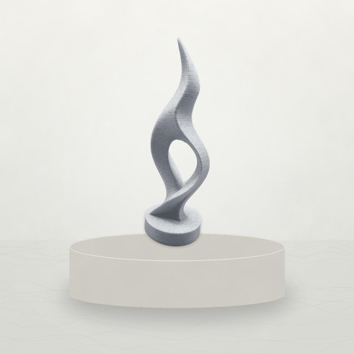 Eclipse Form – abstrakte Skulptur mit geschwungener Silhouette | Made in Germany FehnFactory