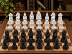 Ägyptische Mumien – komplettes 32-teiliges Schachfigurenset | Historisches Design | Made in Germany