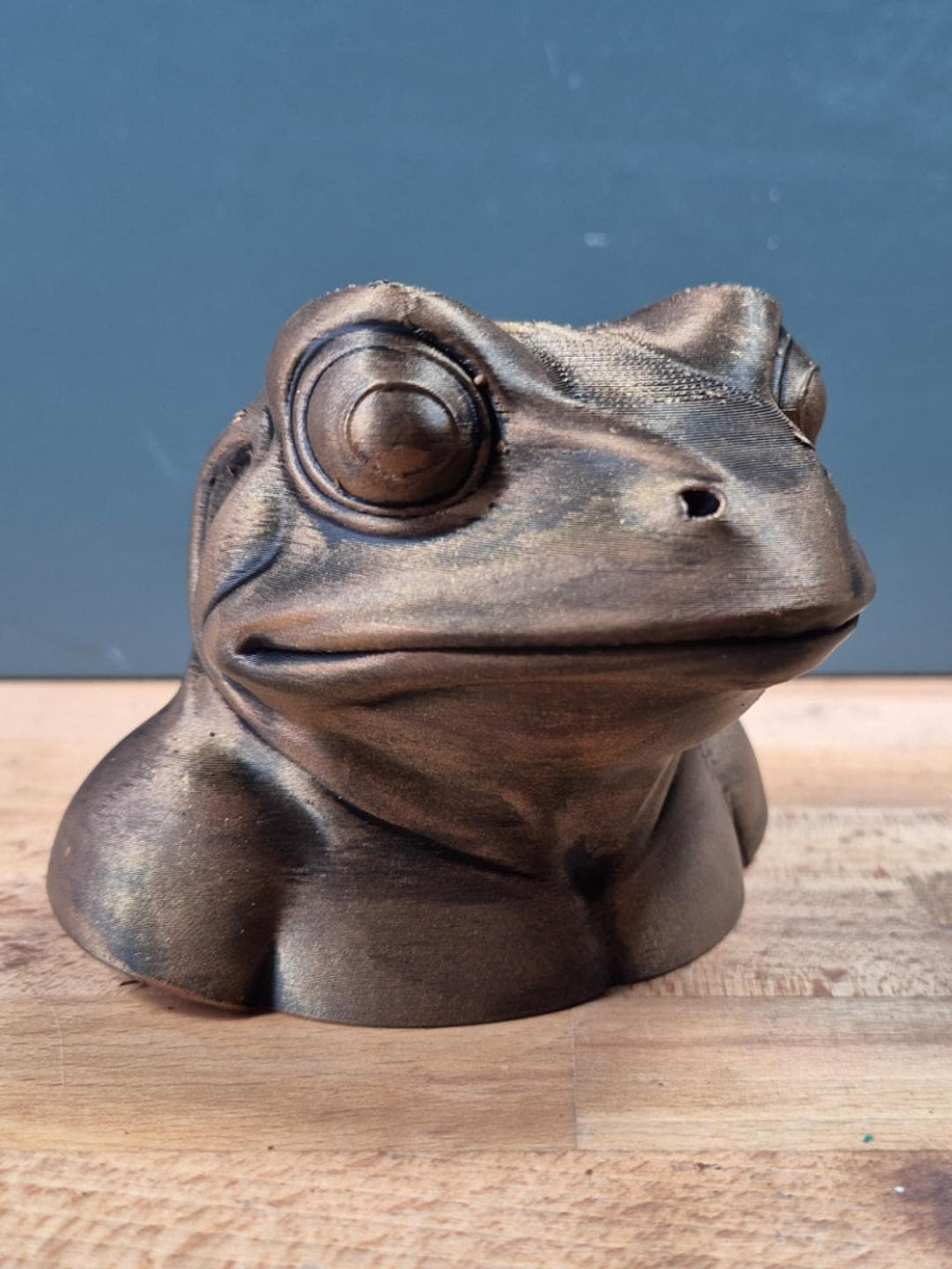 Froschbüste – markantes Tierporträt mit großen Augen | 19 Farben & 3 Größen | Made in Germany