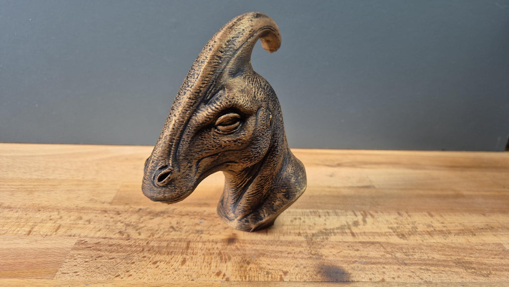 Parasaurolophus – detailreiche Dinosaurierbüste mit Kopfkamm | 19 Farben & 3 Größen | Made in Germany