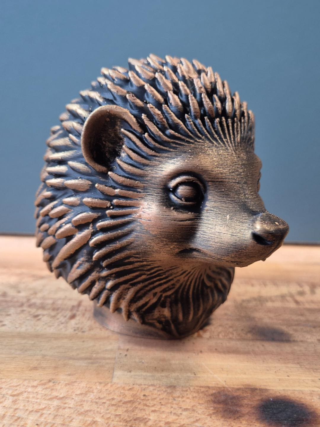 Igel – detailreiche Tierbüste mit plastischen Stacheln | 19 Farben & 3 Größen | Made in Germany