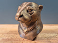 Otter – detailreiche Tierbüste mit sanftem Blick und feinem Fellrelief | 19 Farben & 3 Größen | Made in Germany