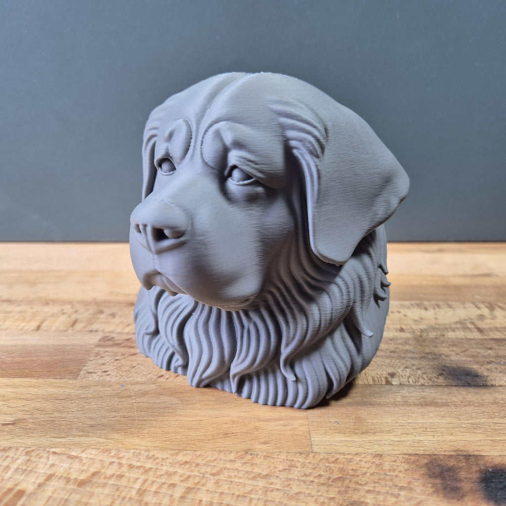 Tibetdogge – detailreiche Hundebüste mit mächtigem Fellkragen | 19 Farben & 3 Größen | Made in Germany