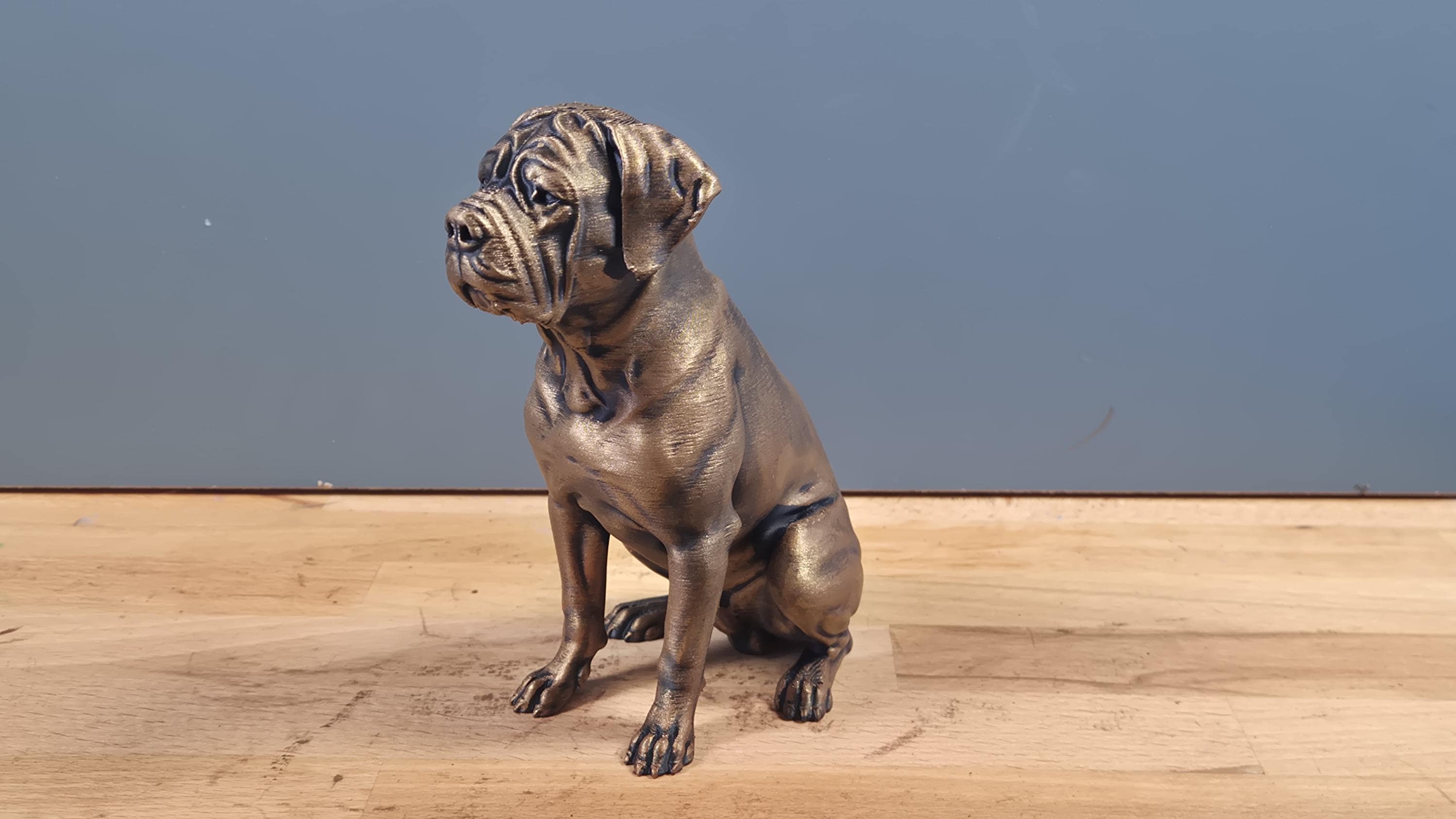 Cane Corso – detailreiche sitzende Hundefigur | 19 Farben & 3 Größen | Made in Germany