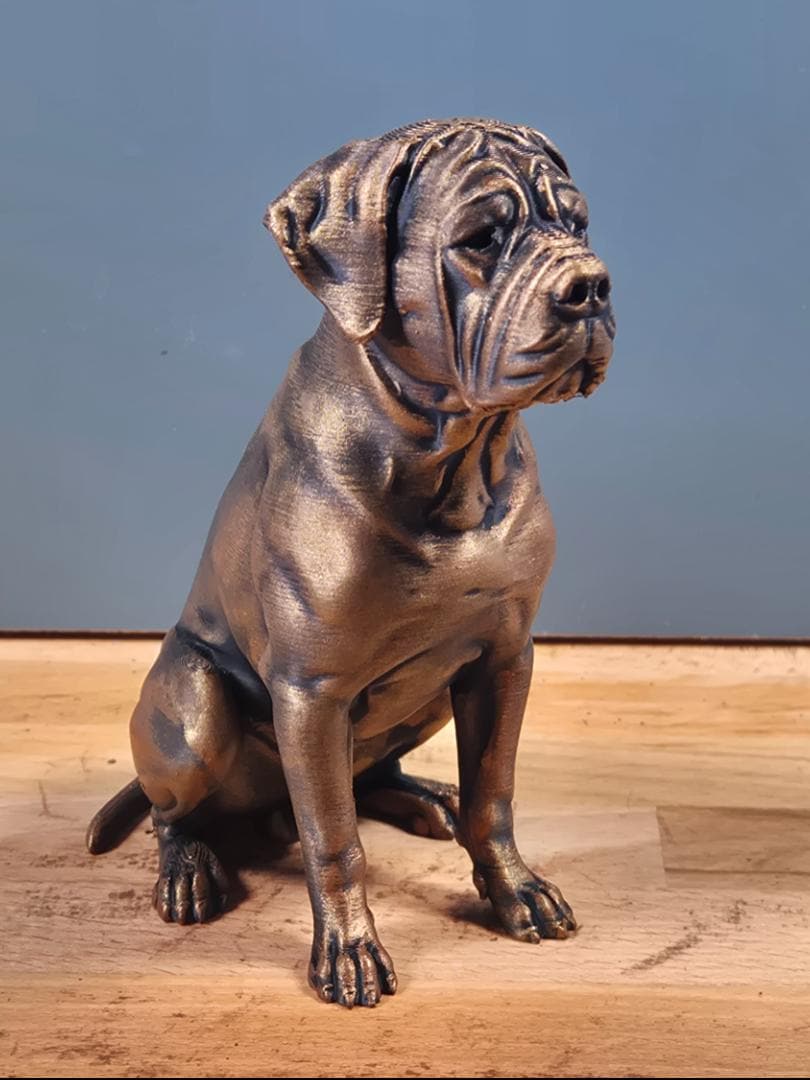Cane Corso – detailreiche sitzende Hundefigur | 19 Farben & 3 Größen | Made in Germany