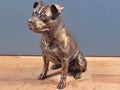 Staffordshire Bullterrier – detailreiche sitzende Hundefigur | 19 Farben & 3 Größen | Made in Germany