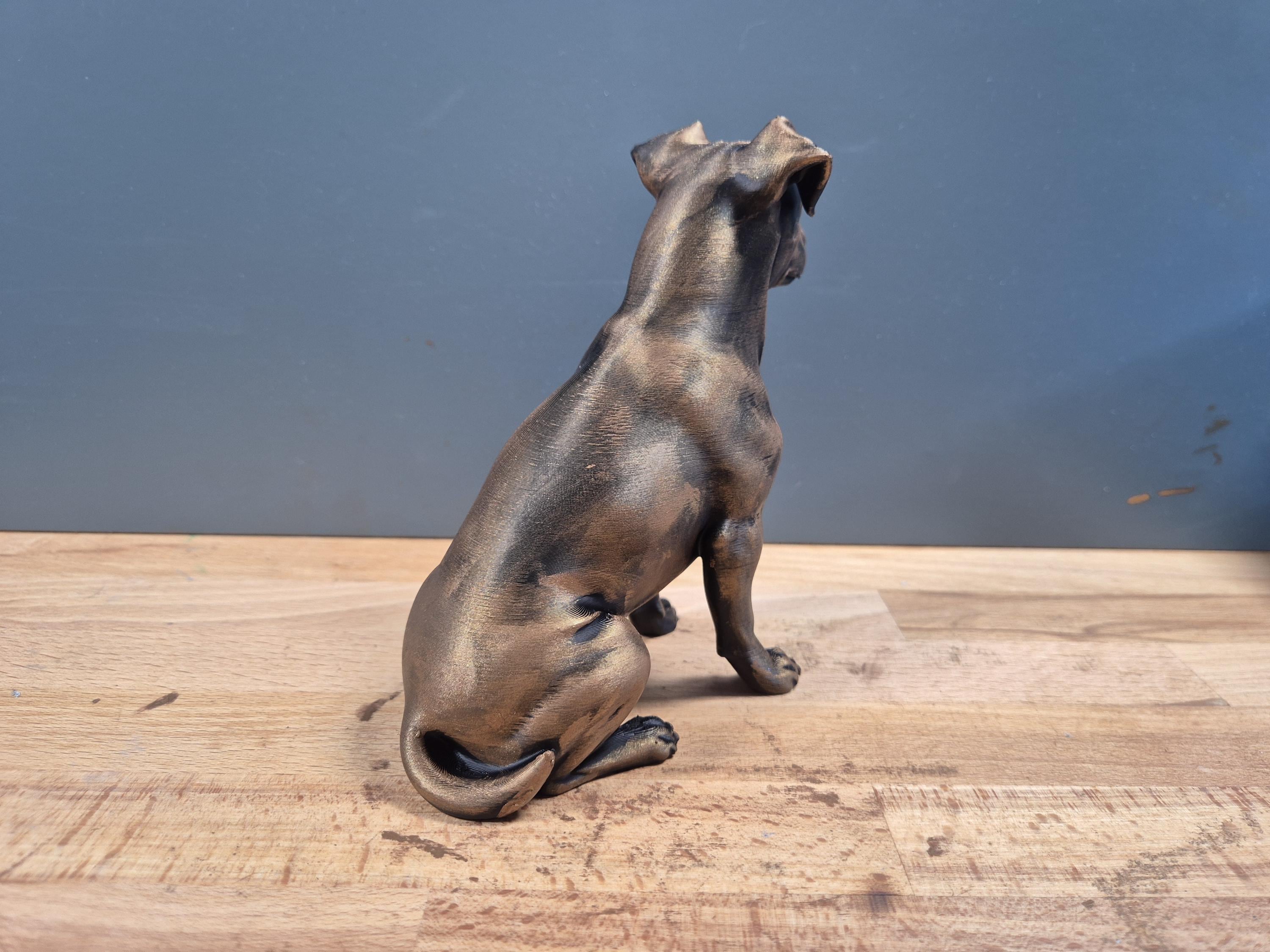 Jack Russell Terrier – sitzende Hundefigur | Mr.-Jay-Design | 19 Farben & 3 Größen | Made in Germany