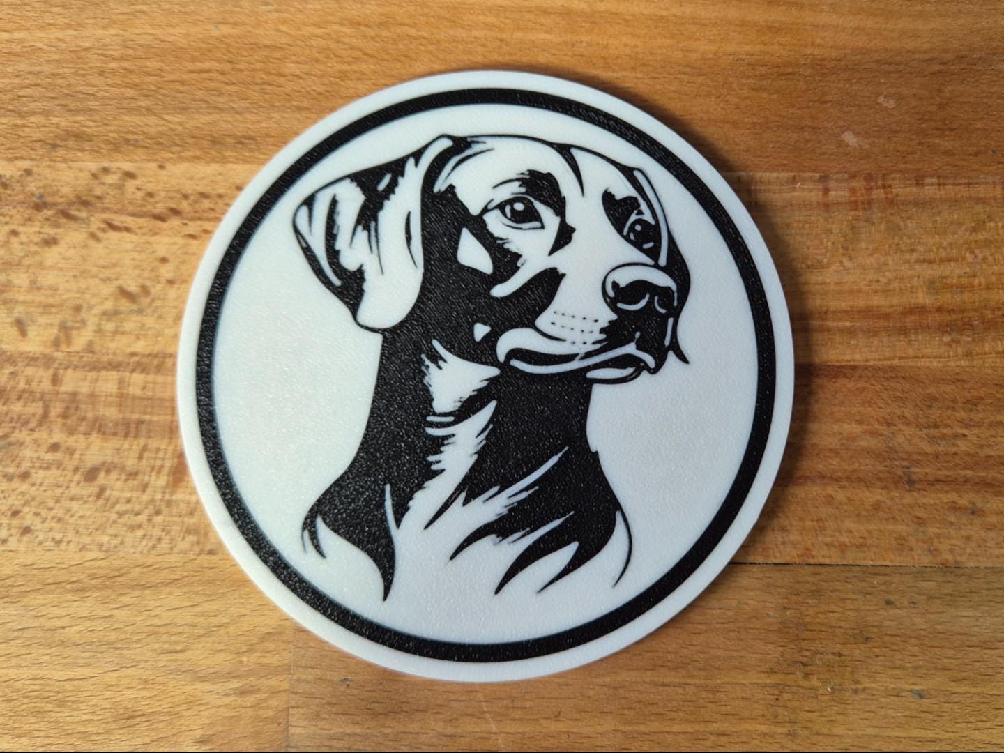 Rhodesian-Ridgeback-Untersetzer im 4er-Set – ca. 10 cm | Made in Germany