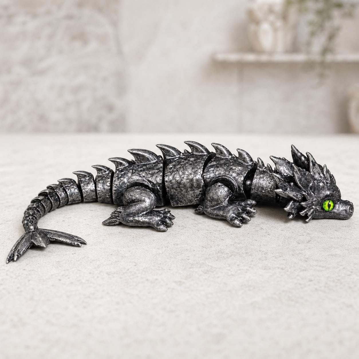Flexi-Drache – bewegliche Fantasyfigur | 5 Größen & 7 Farben | Made in Germany FehnFactory