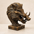 Wildschwein-Geist Büste – ornamentale Waldtier-Skulptur | 5 Größen, 7 Farben | 3D-Druck Made in Germany FehnFactory