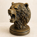 Bärengeist – brüllende ornamentale Bärenbüste | Wildtier- & Wald-Deko | 5 Größen, 7 Farben | 3D-Druck Made in Germany FehnFactory