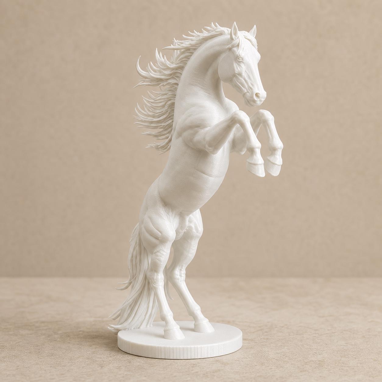 Hengstgeist – majestätische aufbäumende Pferdeskulptur | Reitsport- & Pferde-Deko | 5 Größen, 7 Farben | Made in Germany FehnFactory