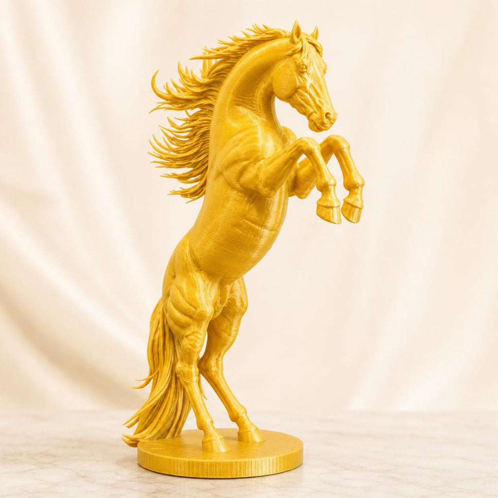 Hengstgeist – majestätische aufbäumende Pferdeskulptur | Reitsport- & Pferde-Deko | 5 Größen, 7 Farben | Made in Germany FehnFactory
